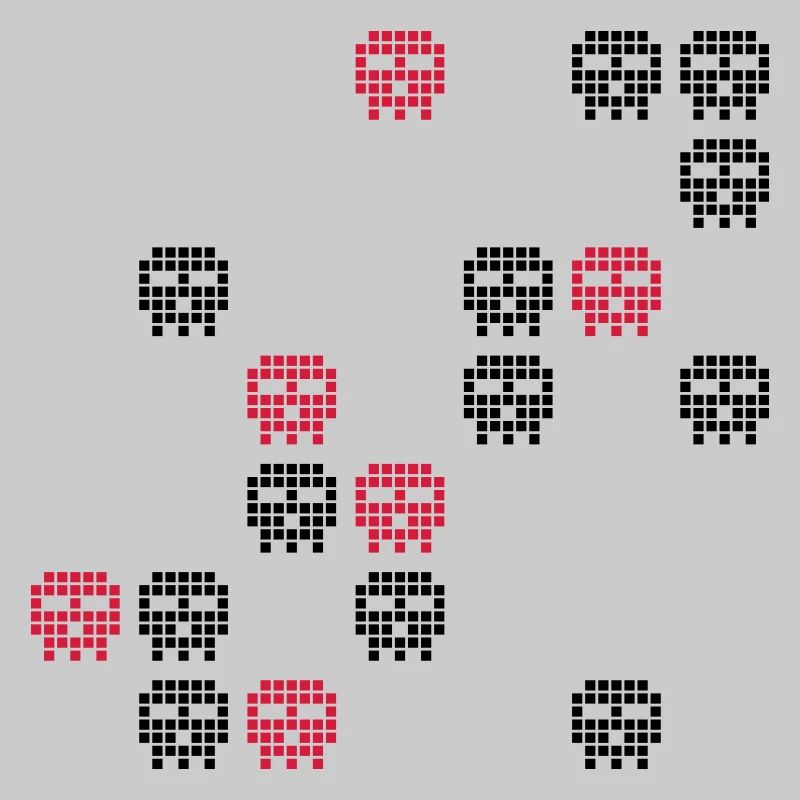 pixel skull game shot