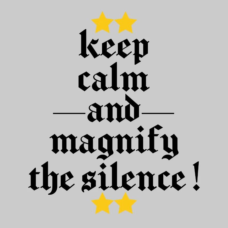 keep calm