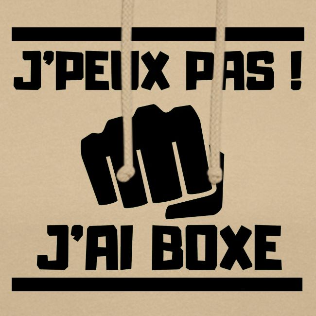J PEUX PAS J AI BOXE