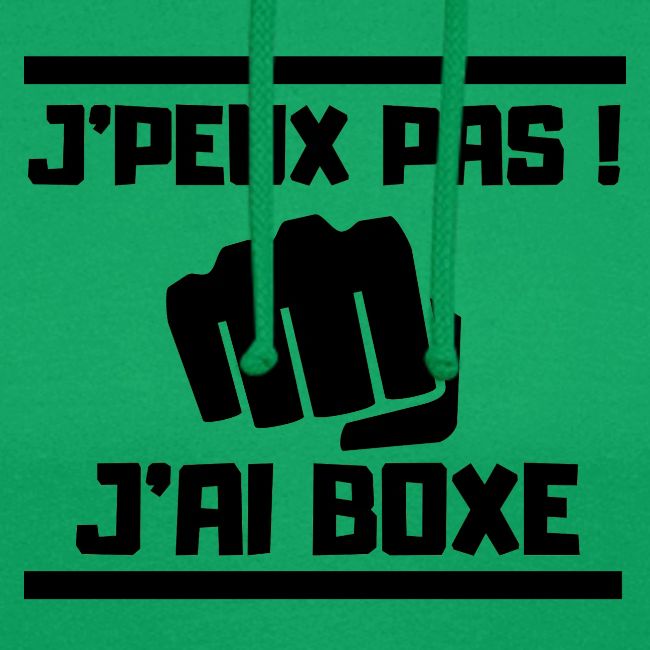 J PEUX PAS J AI BOXE