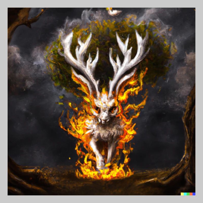 DALL E Wolpertinger