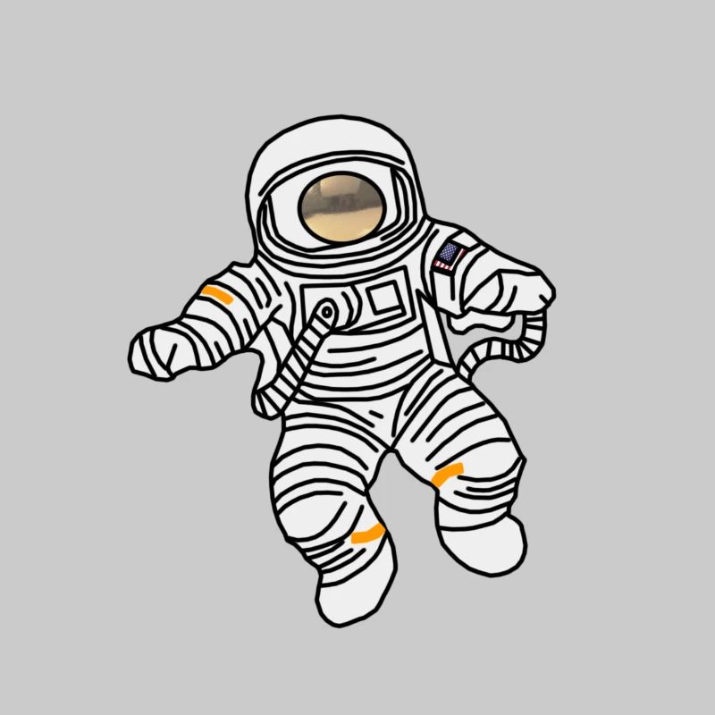 Astronaut in space