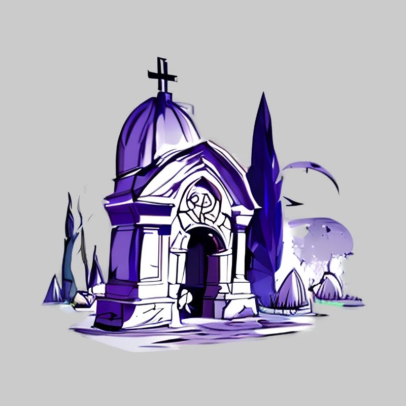Mausolée, Cimetière, Tombe