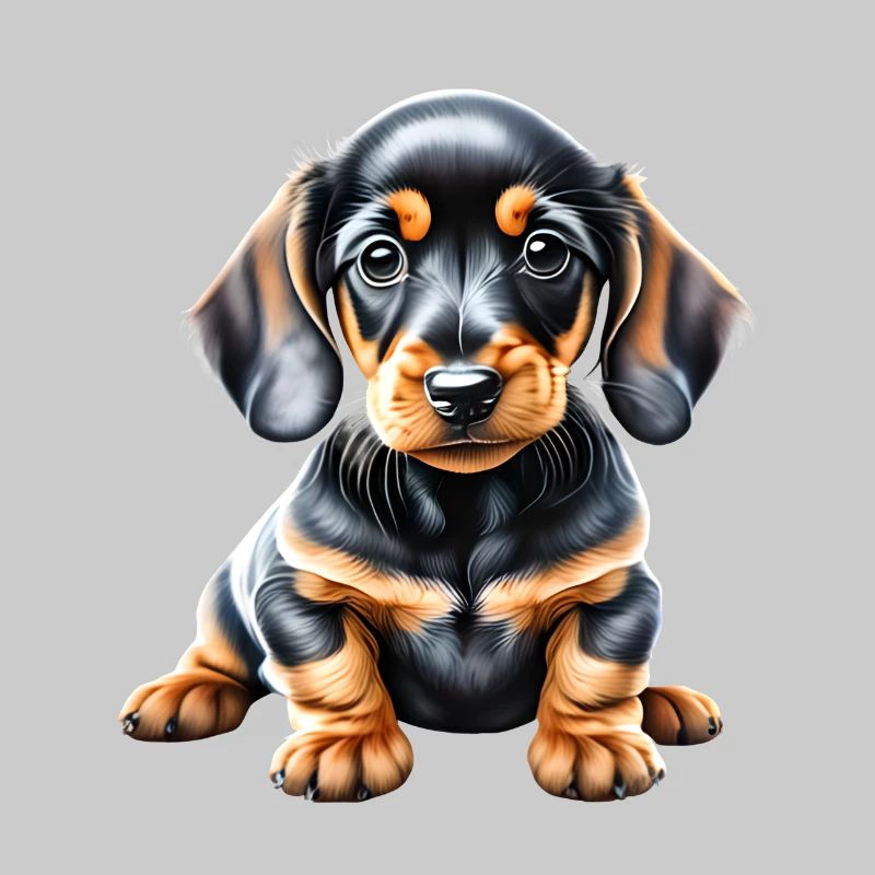 Propriétaire de chien, Chien teckel, Chiot teckel, Chiens