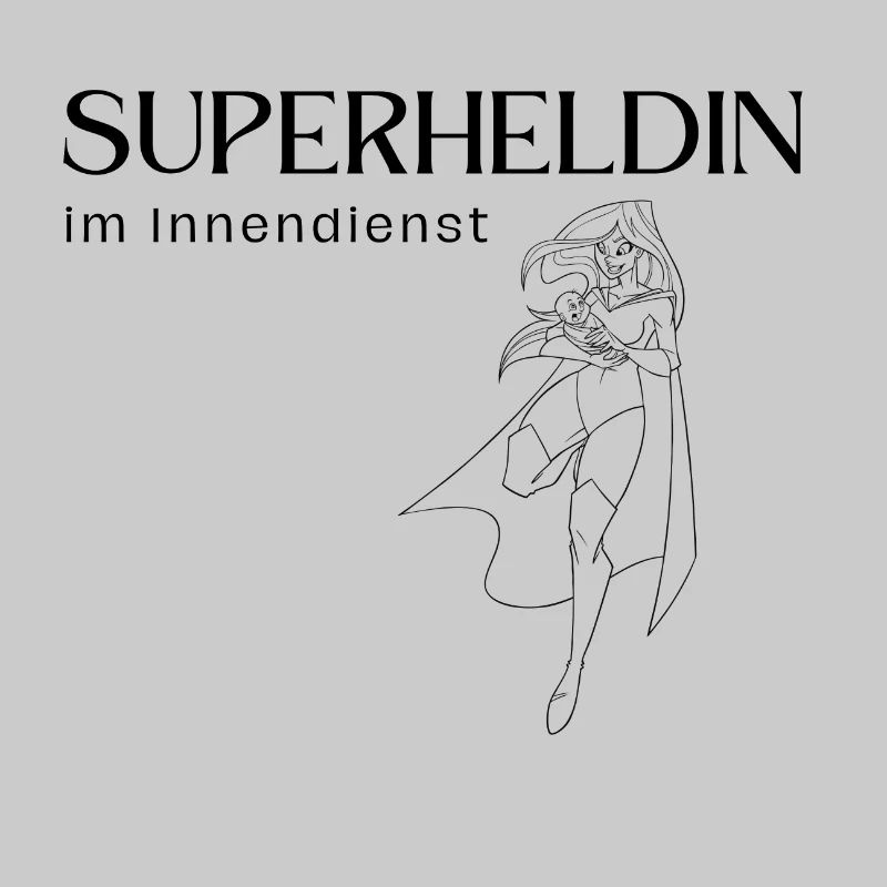 Superheldin im Innendienst