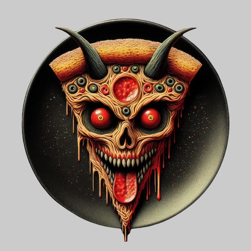 Dämonen-Pizza