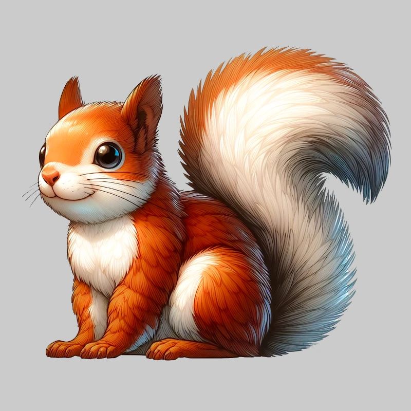 Tierisches Eichhörnchen