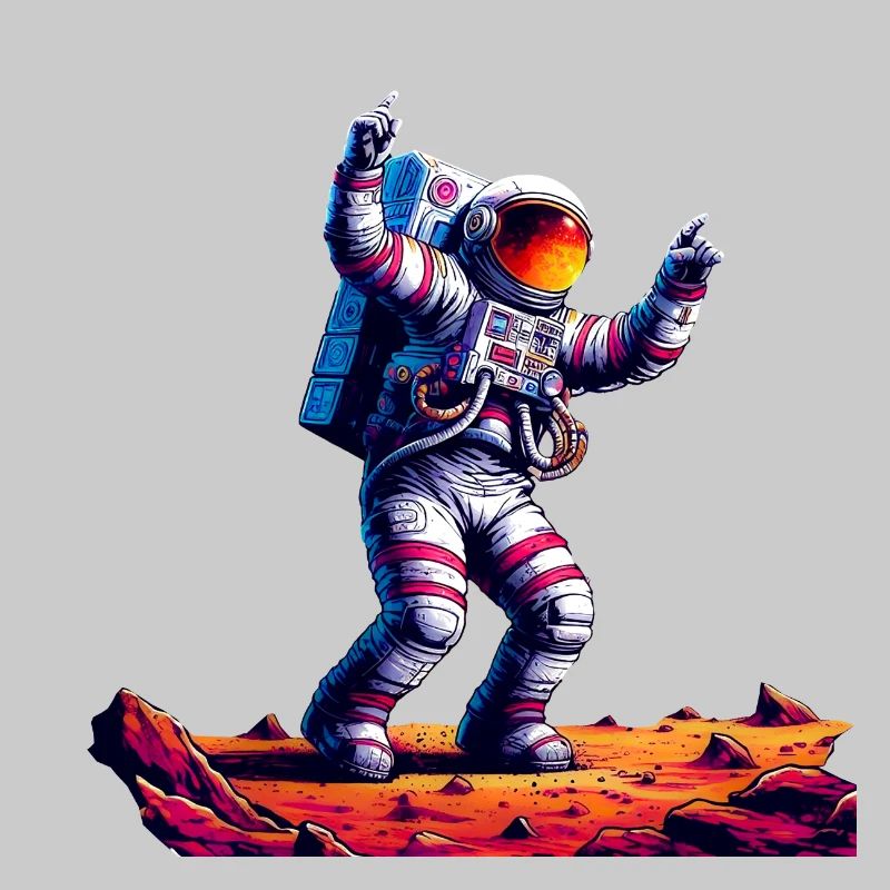Un Voyage Spatial, Astroanut Lune Planet