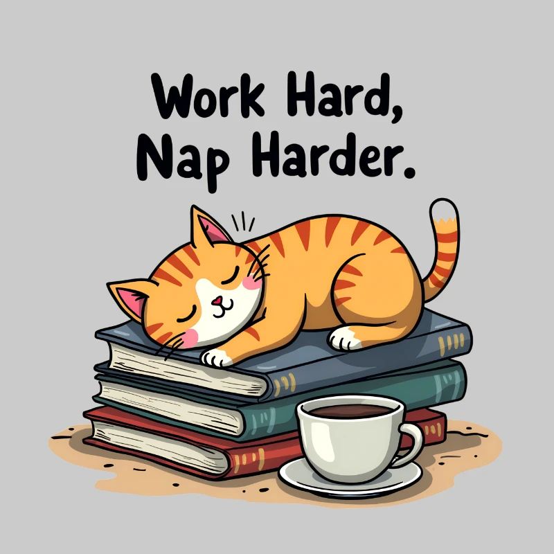WORK HARD, NAP HARDER