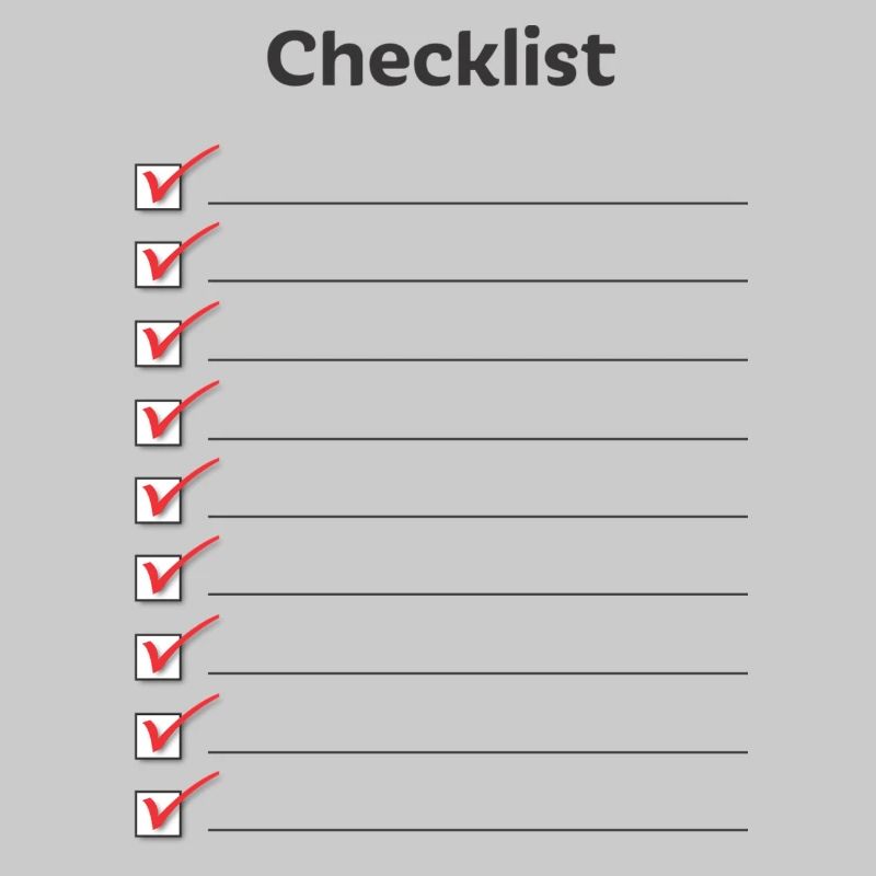 Checklist