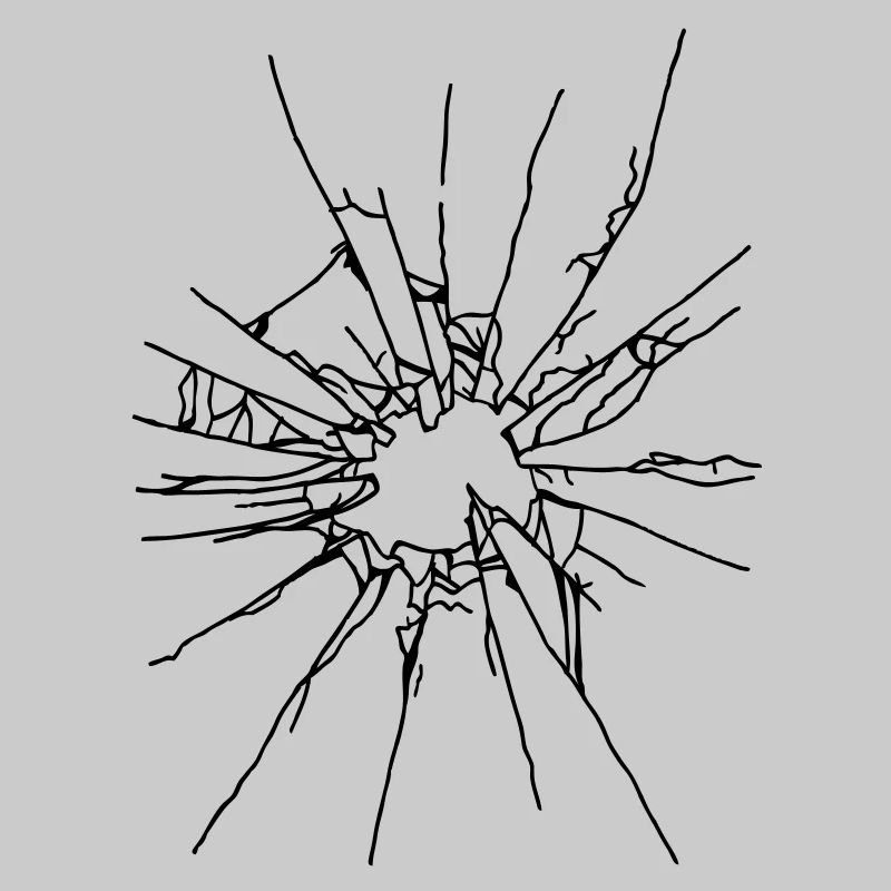 broken glass