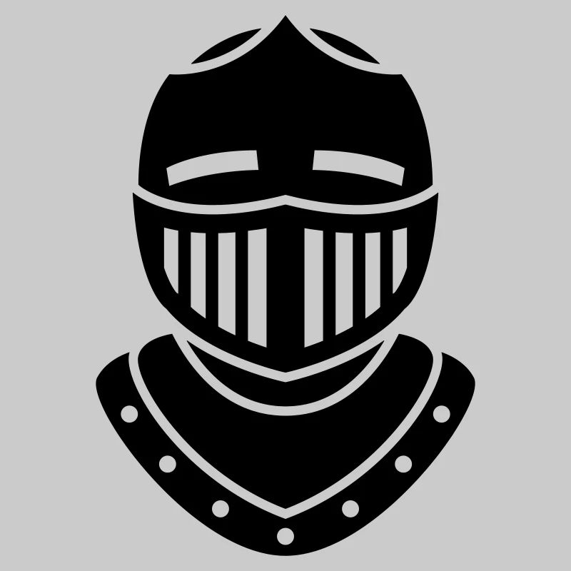 Casque de chevalier