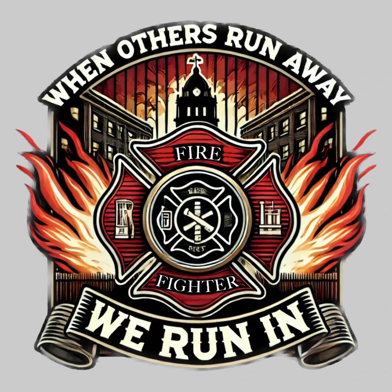 Fire brigade for the courageous firefighter