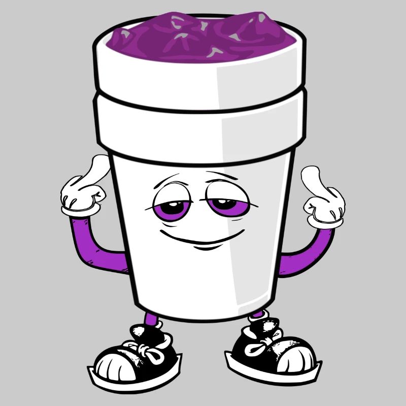 Purple Drank Shirt Codein Lean Double Cup