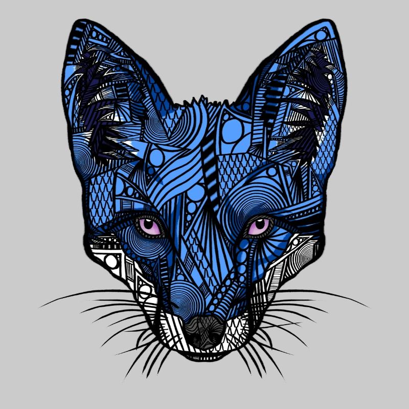 blue fox
