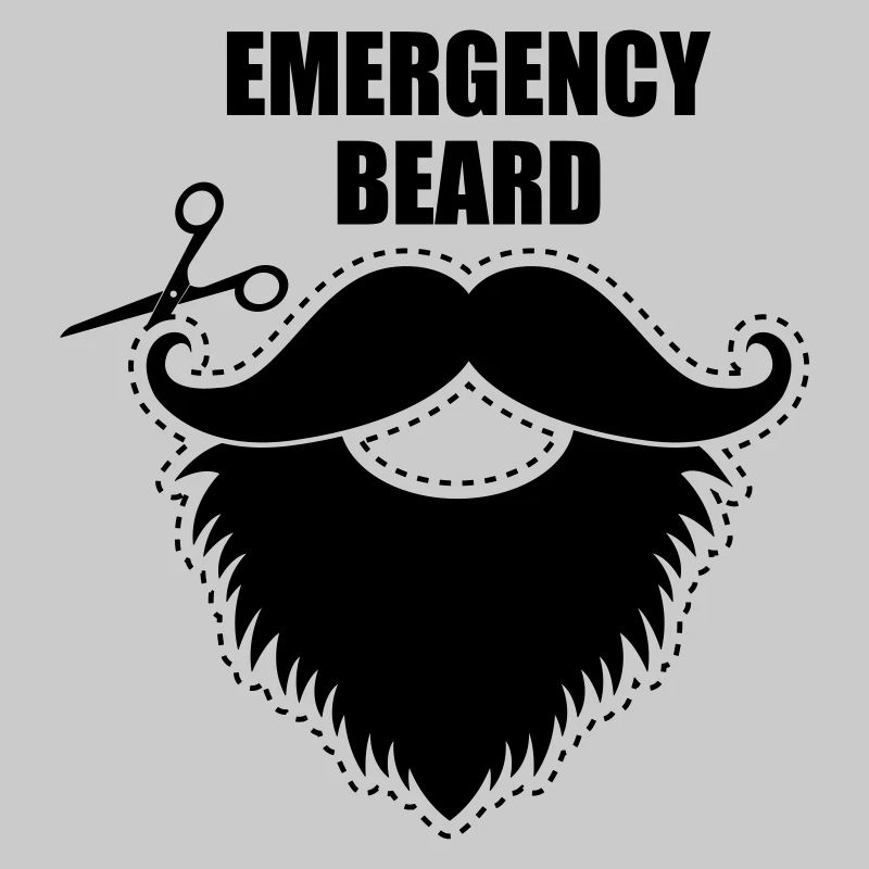Schnurrbart Bart hipster