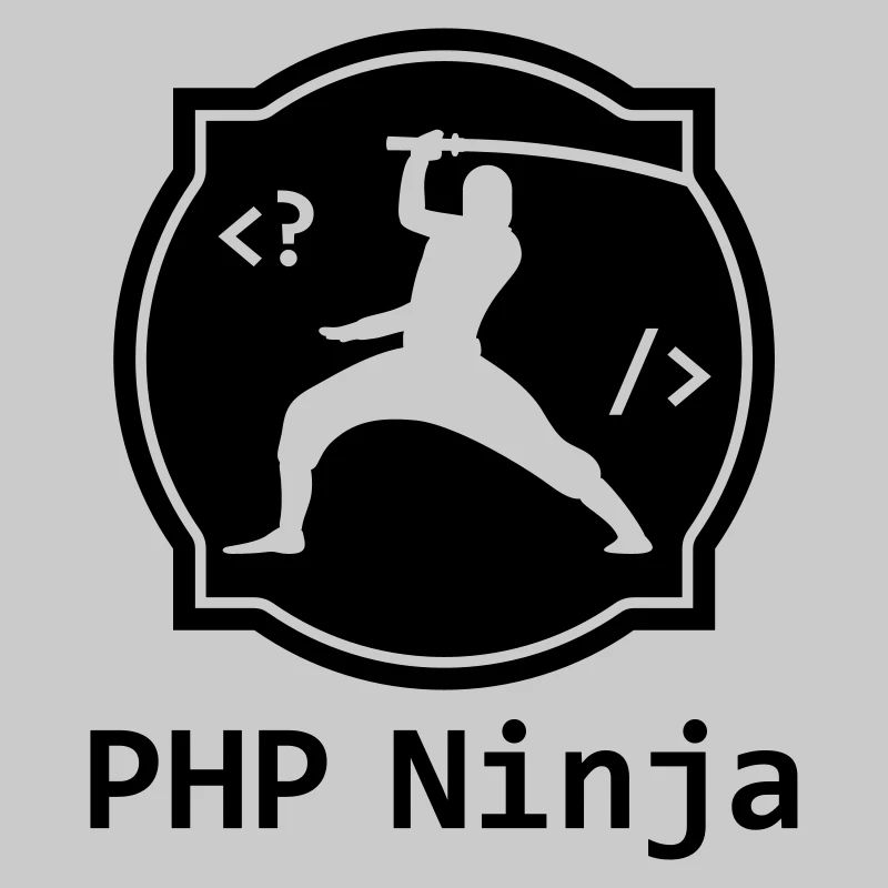 PHP Ninja - PHP Programmierer Coder Nerd Webdesign