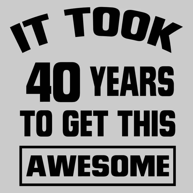 IT HAS TO LOOK 40 YEARS LASTED, SO GOOD!