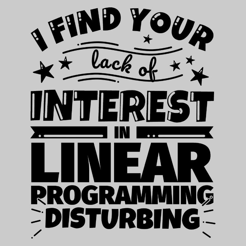 Linear Programming Funny Gift