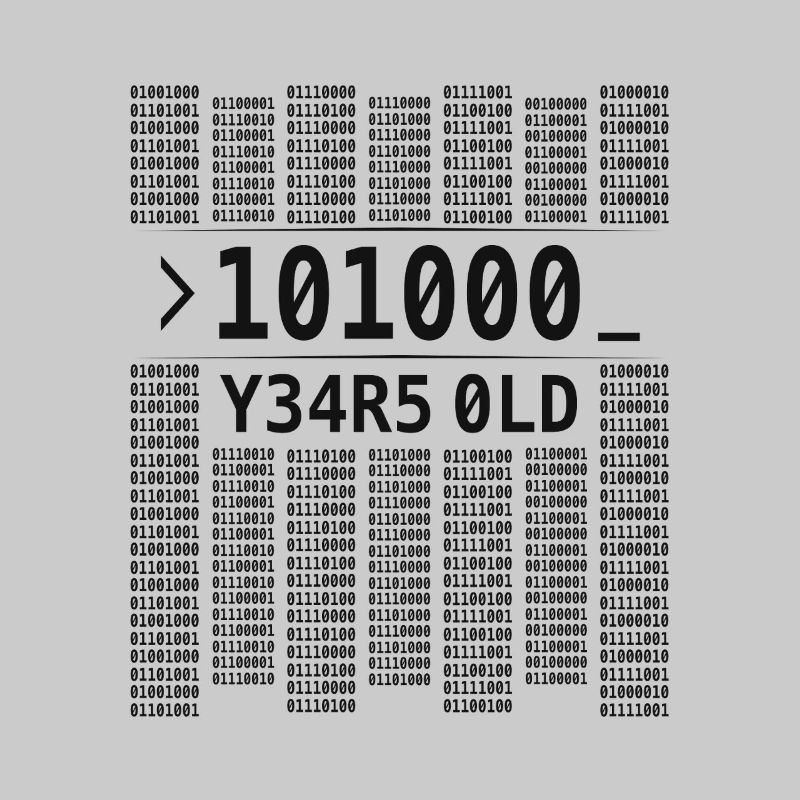 101000 ANS CODE BINAIRE INFORMATIQUE 40E ANNIVERSAIRE