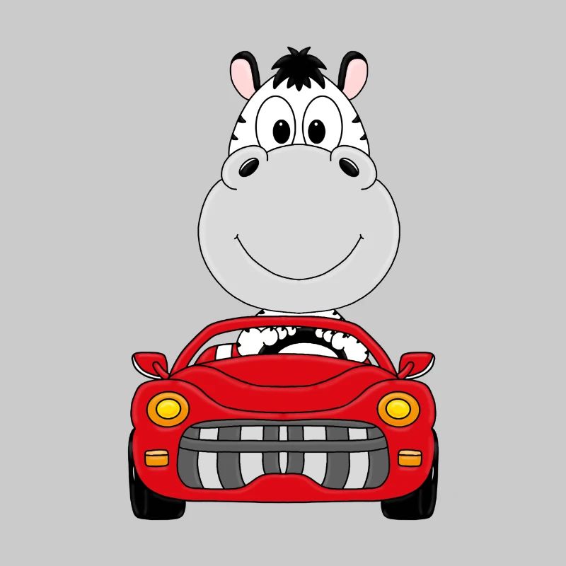 ZEBRA - AUTO - TIER - TIERISCH