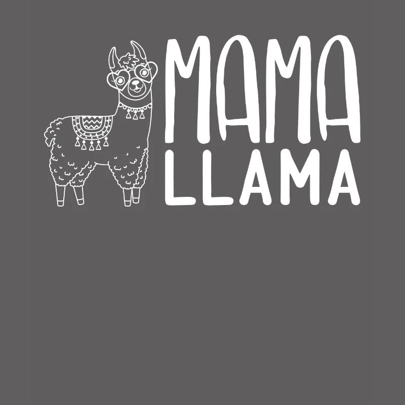 Mama Llama Lama Muttertag Mutter Peru Alpaka Stolz