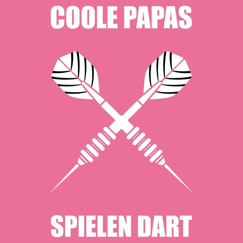 Cool dads playing darts