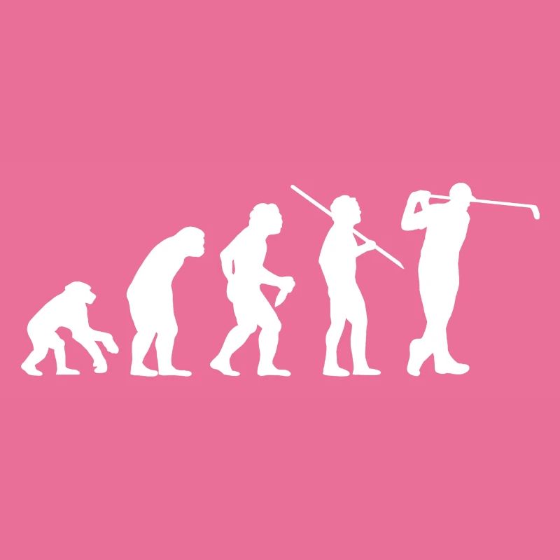 Evolution golf golfer golfer