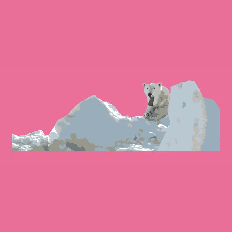 Eisbär auf Eisberg