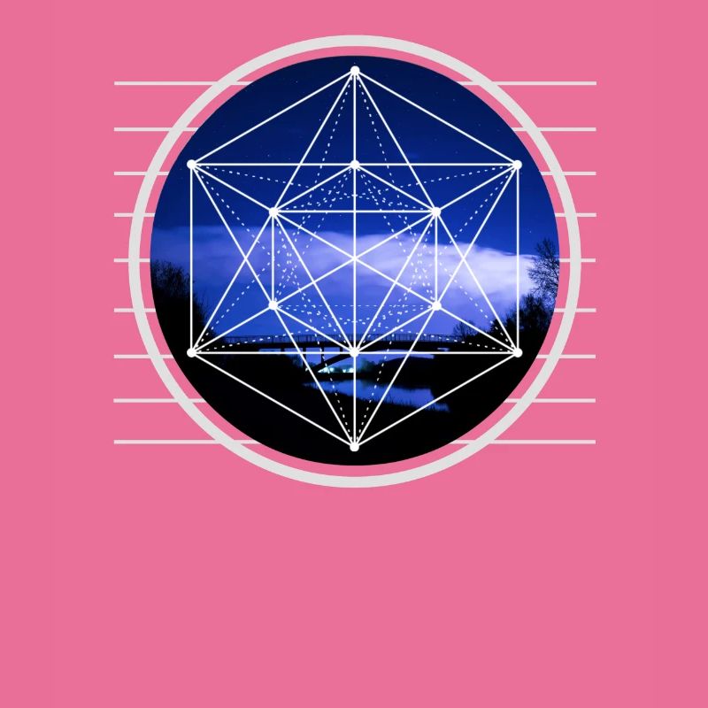 Conception graphique Metatron Hexagon Cube