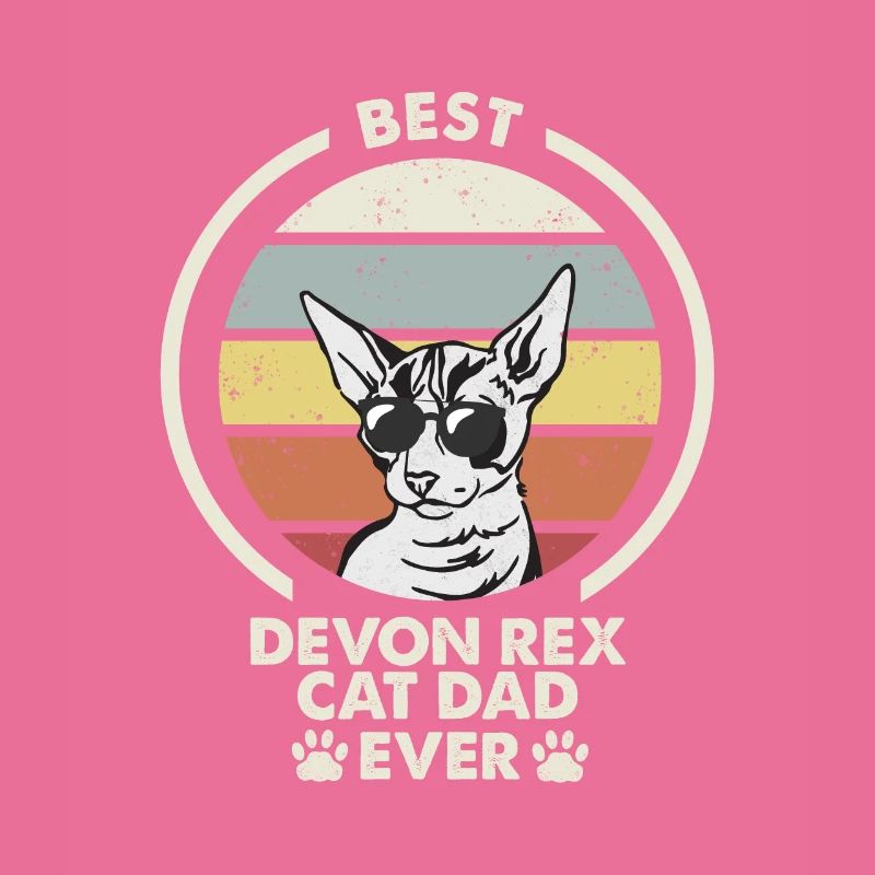 Papa chat - Devon Rex Chat