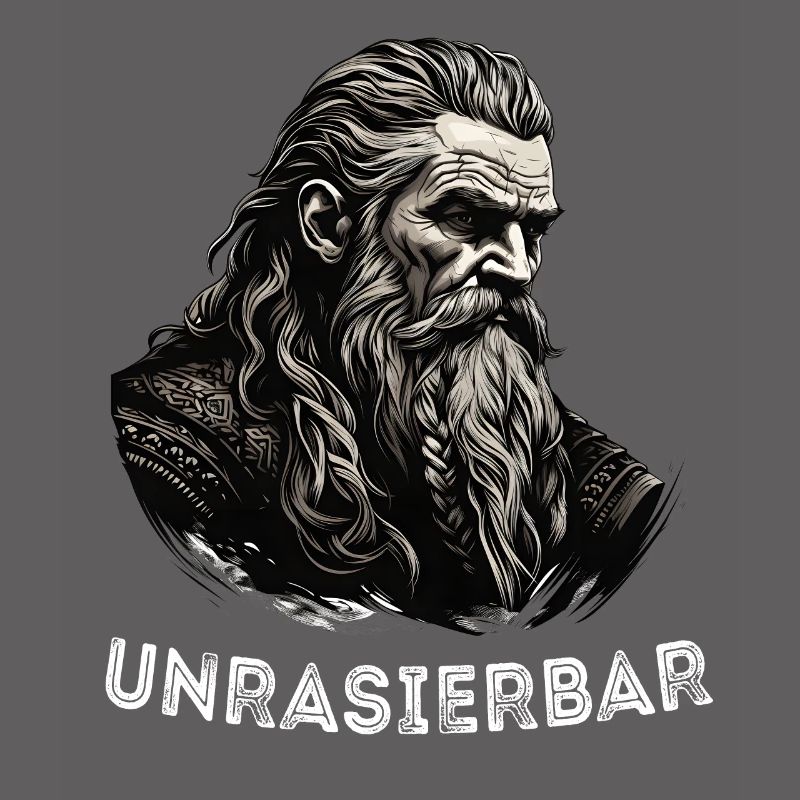 Lustiger Bart Spruch Wikinger Bartträger