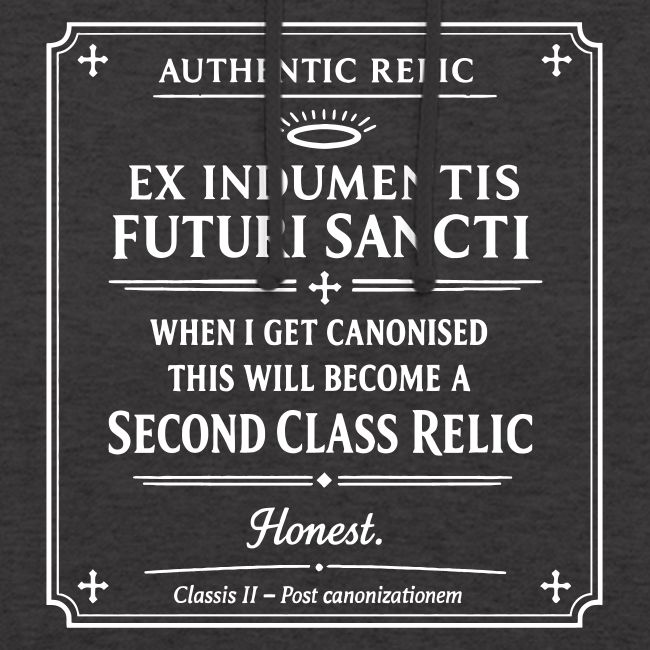 When I get Canonised....