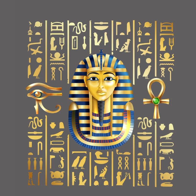 hieroglyphics pharaoh Design for a pharaoh