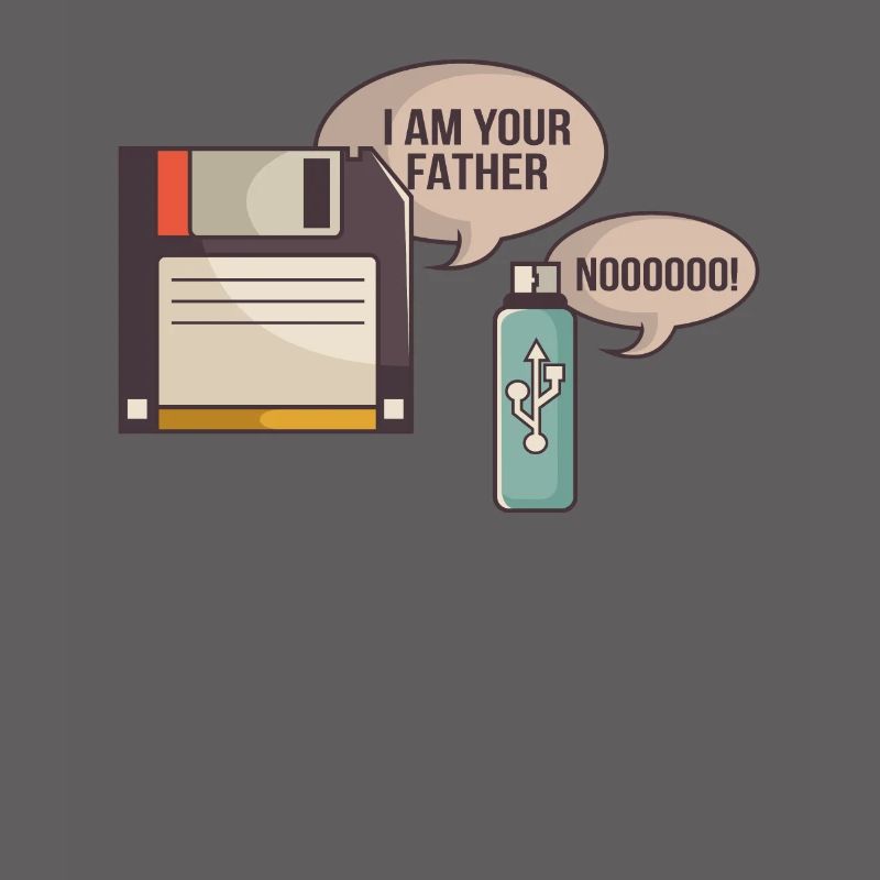USB Floppy Disk I am Your Father | Computer Nerd