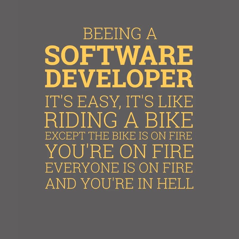 « Software Developer- Riding a Bike » | Programmer