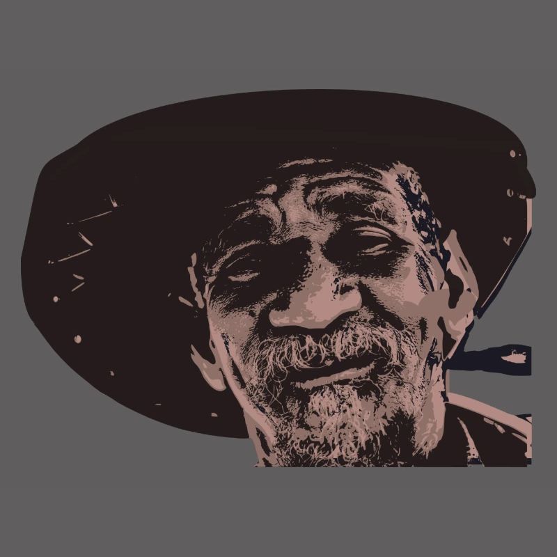 old Mexican with hat