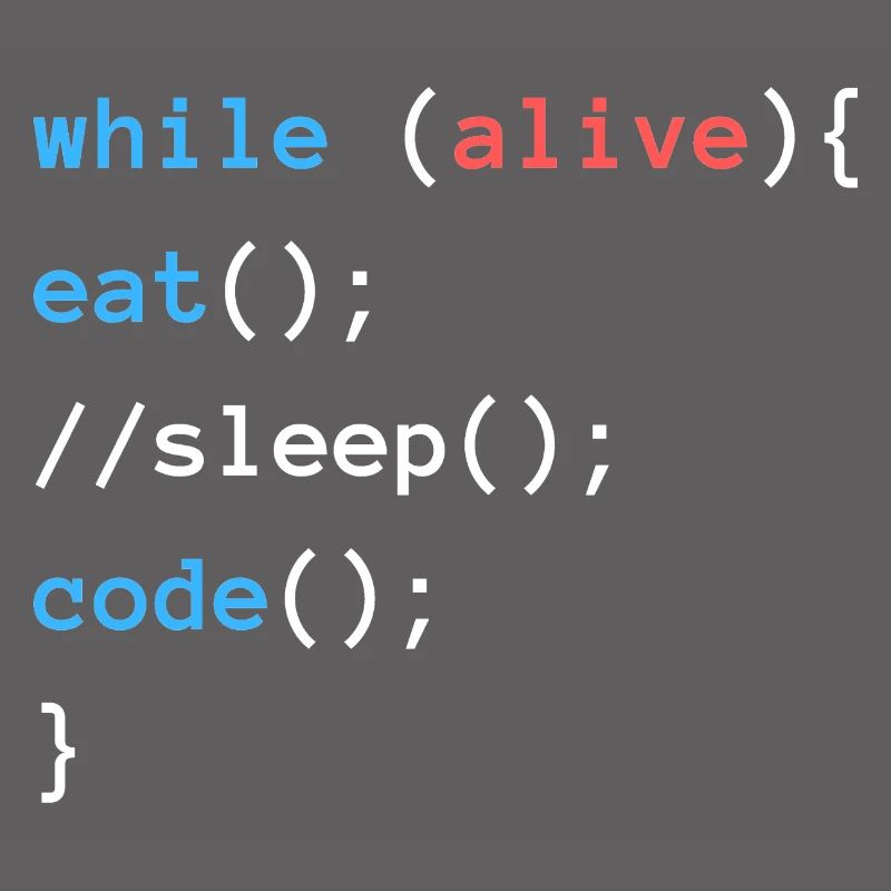 Eat Sleep Code | Programmierer Design