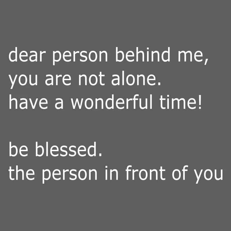 dear person - be blessed by csDesign