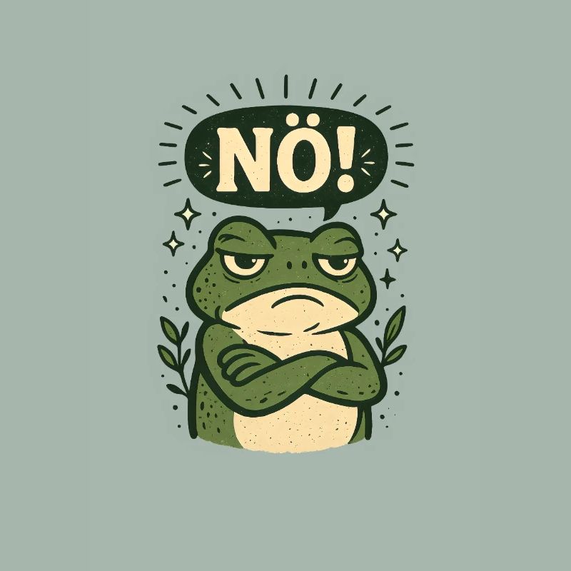 Déclaration, non, grenouille, tout simplement non