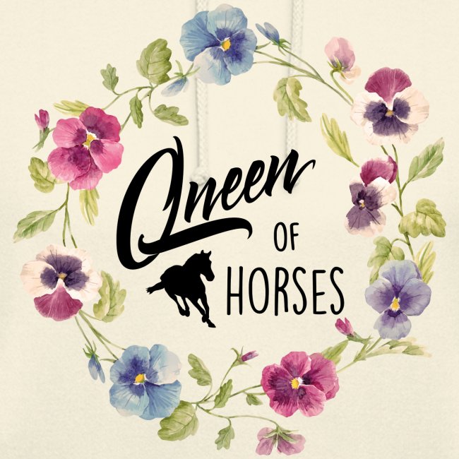 queen of horses - Unisex Hoodie