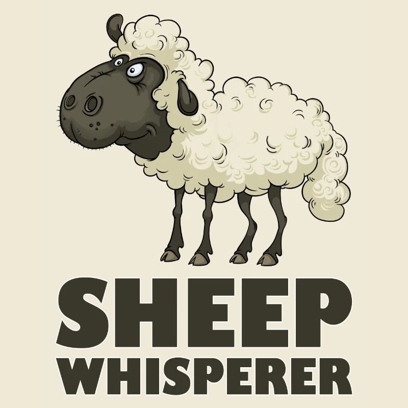 Sheep whispering sheep