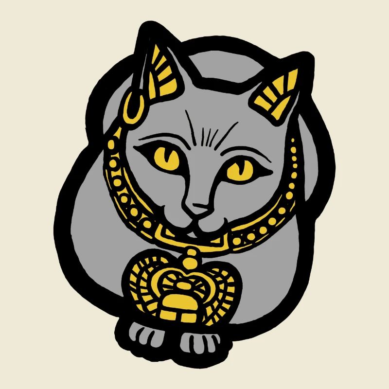 Graue Katze