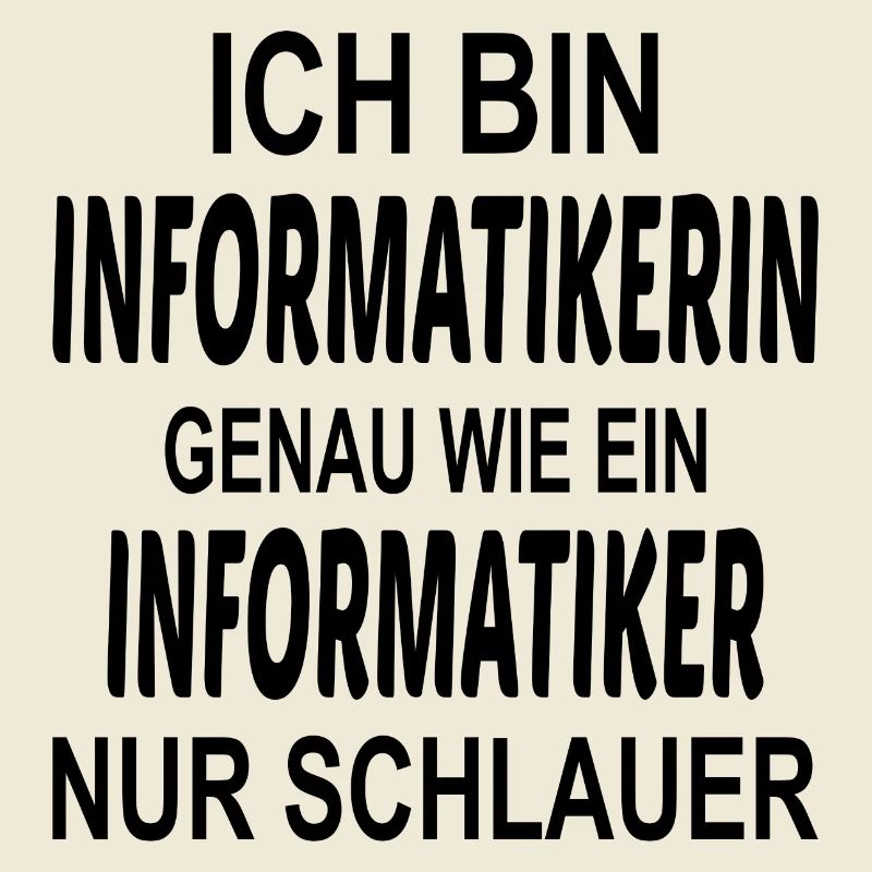 Informatik Student Spruch