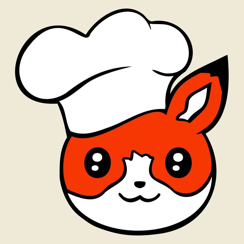 Fox Chef's Hat Chef Cooking Restaurant Kitchen