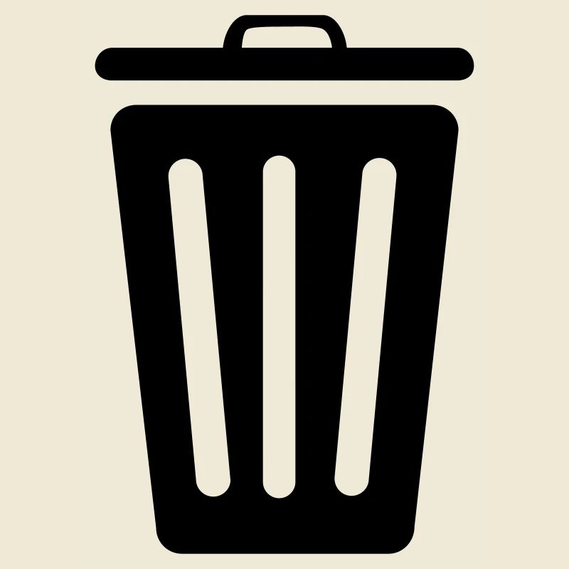 Trash can garbage can garbage can icon icon