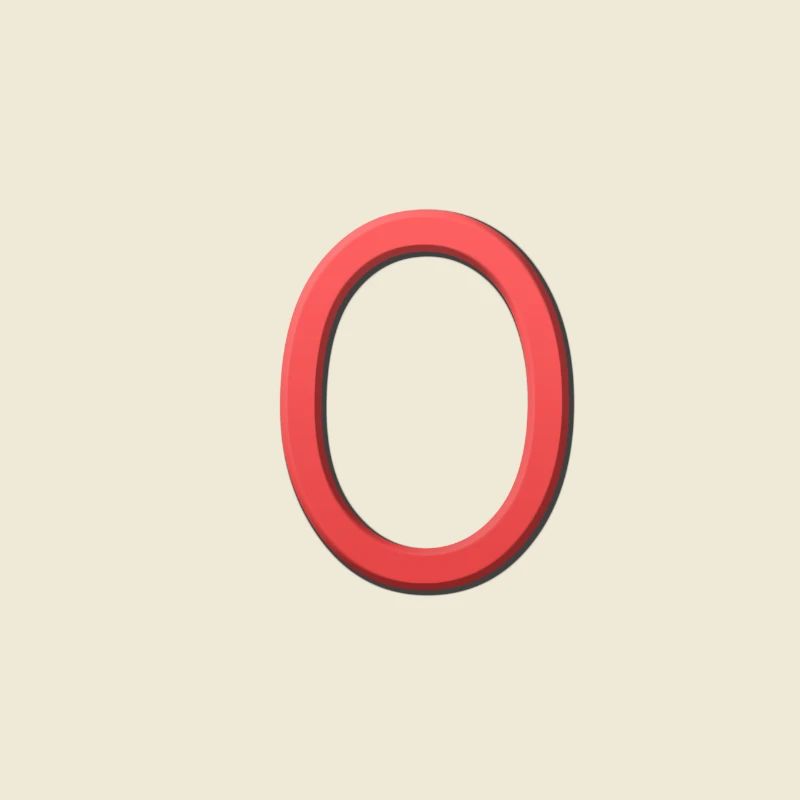 O - Buchstabe