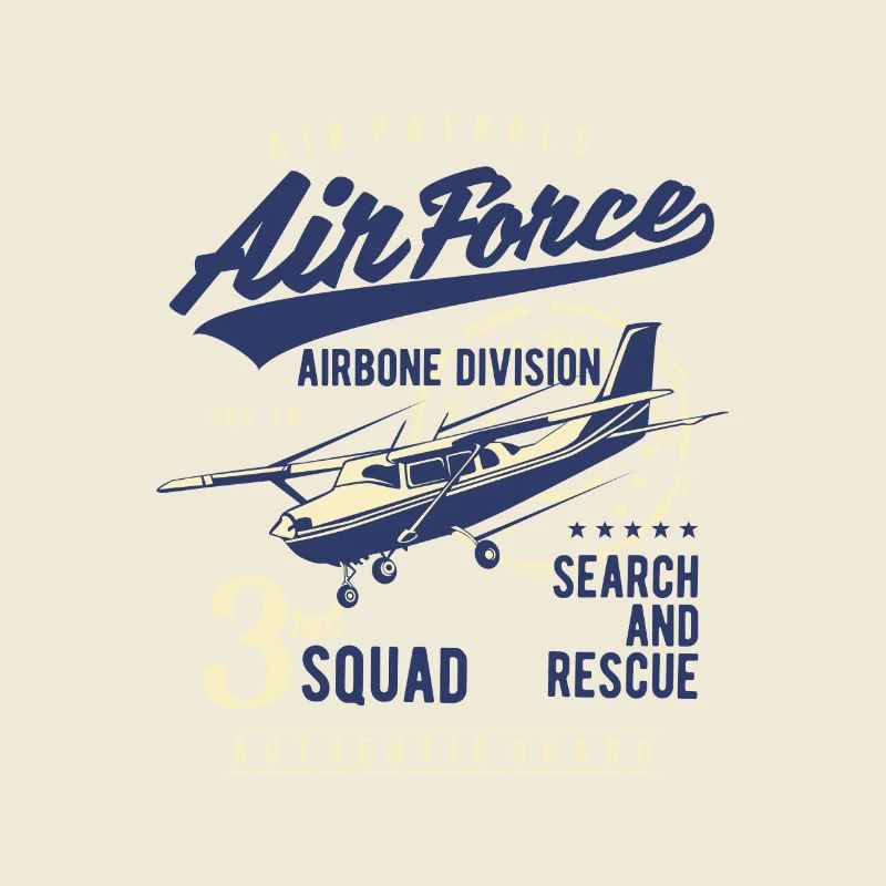 Air Force Luftwaffe Flugzeug Squad Mannschaft