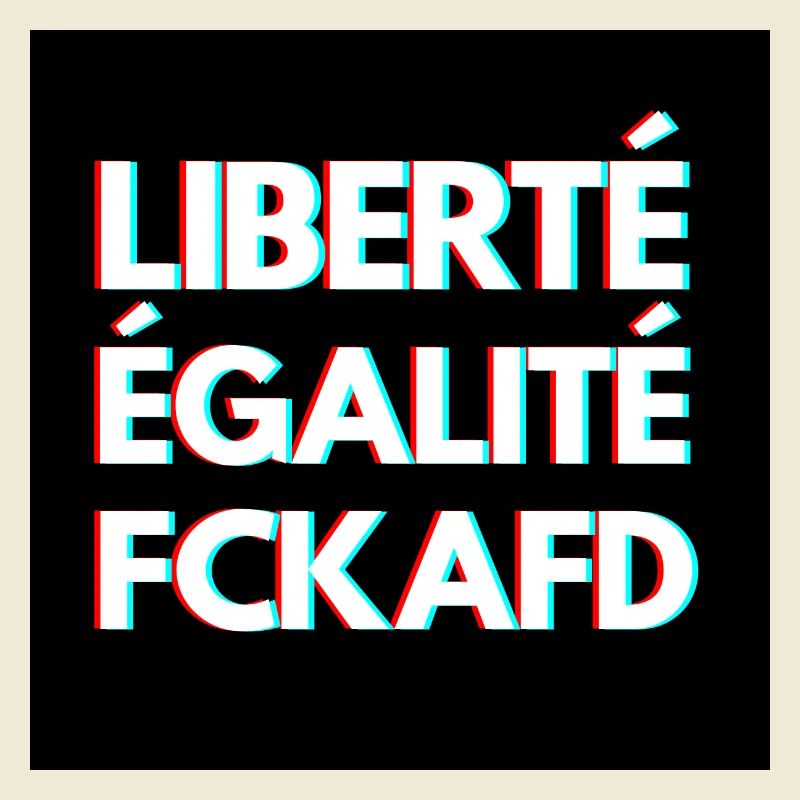 FCKAFD - schwarzes Design