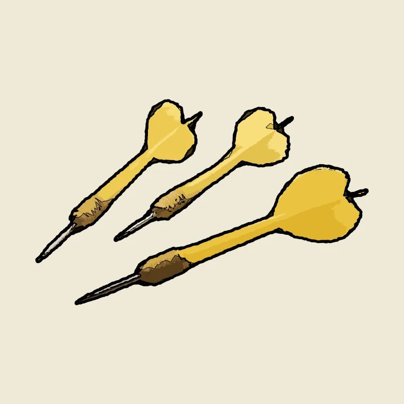 Fléchettes flèche fléchettes flèche